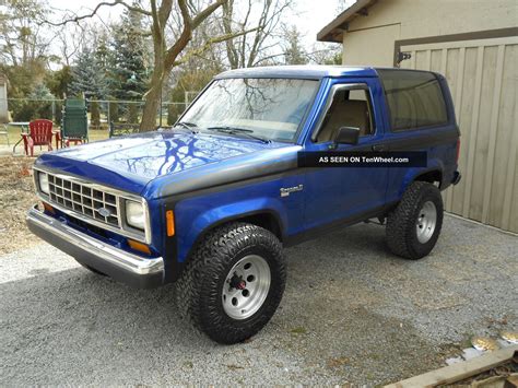 1986 bronco ii sheet metal|1986 bronco 2 specs.